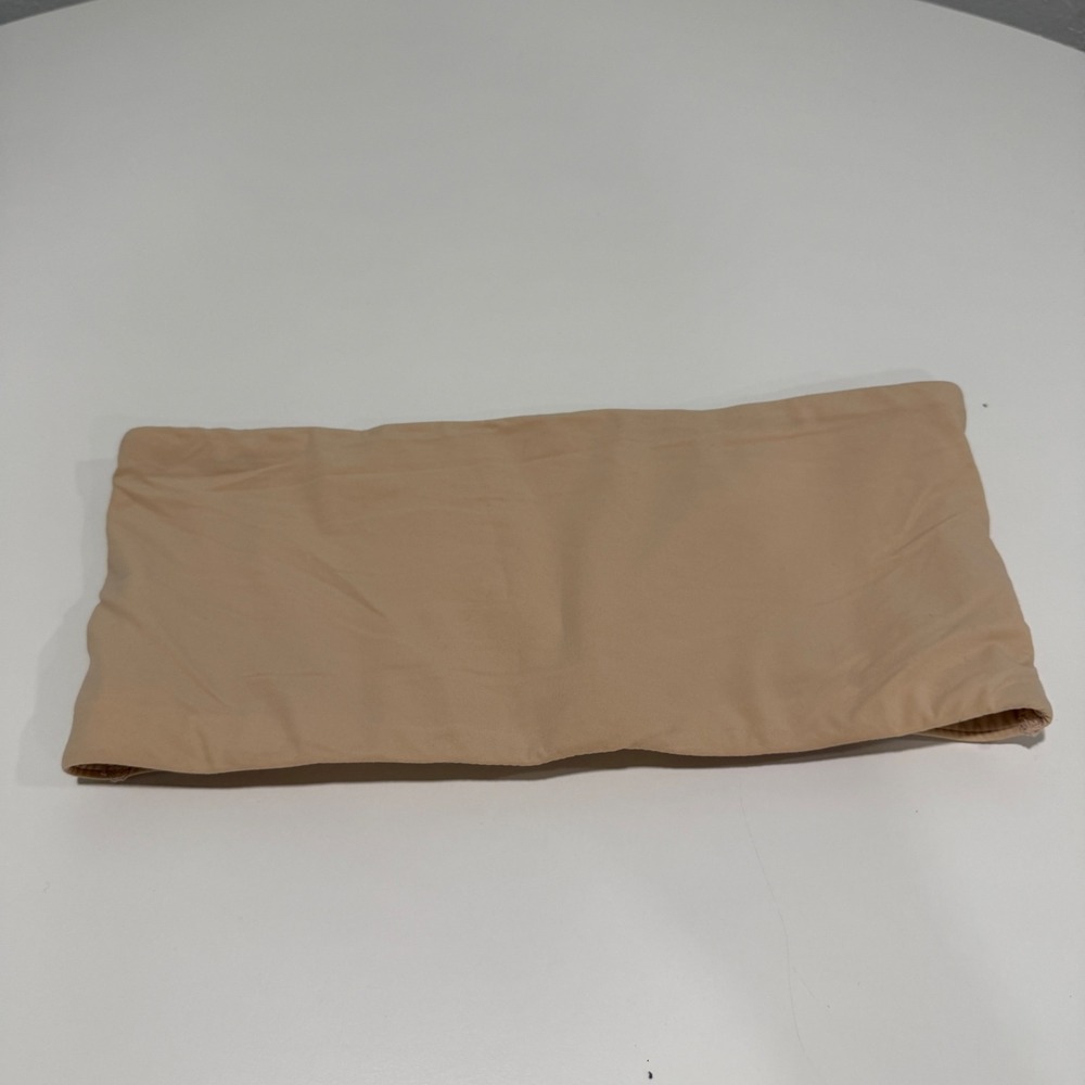 Skims Fits Everybody Bandeau Bra Nude Sand Tan Strapless Size M Medium